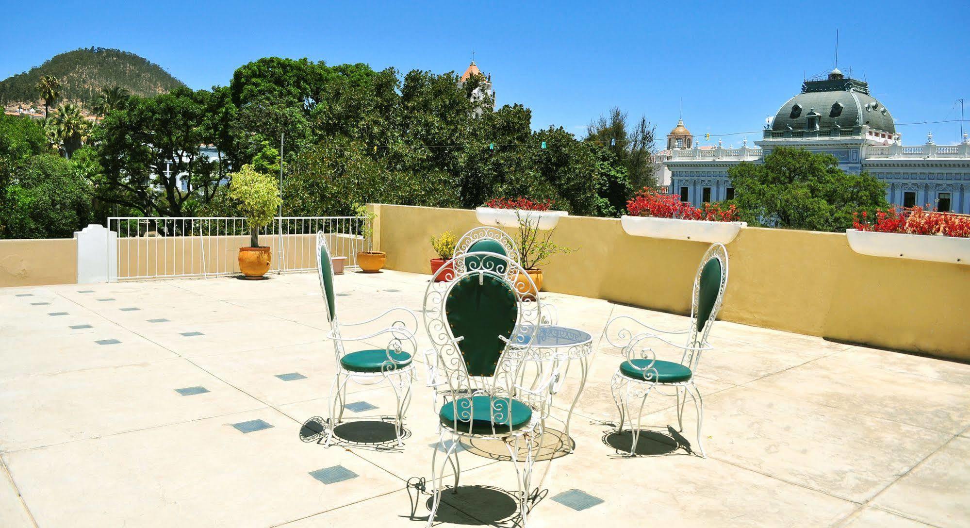 Hotel Boutique Colonial Сукре Экстерьер фото